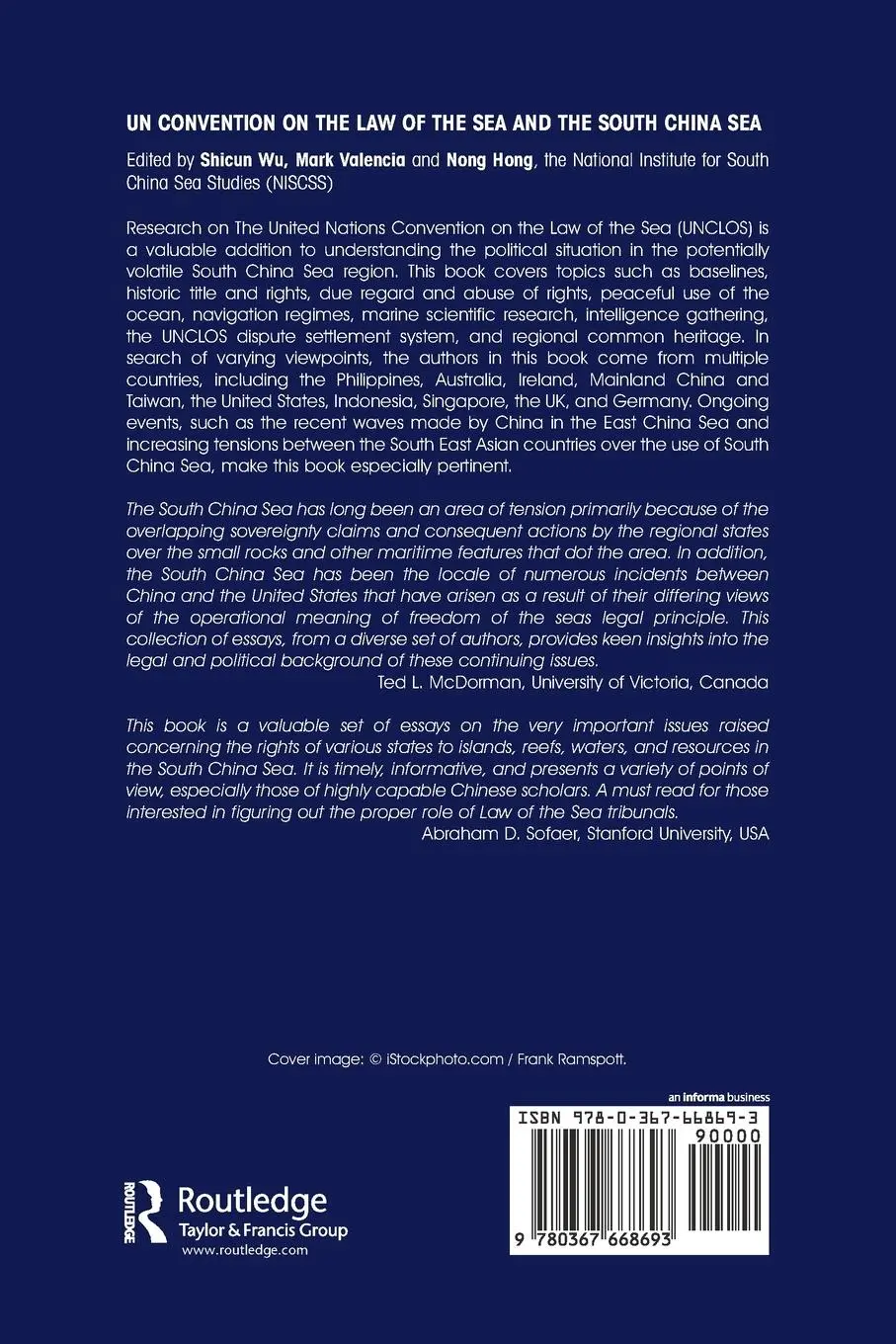 Rückseite: 9780367668693 | UN Convention on the Law of the Sea and the South China Sea | Buch