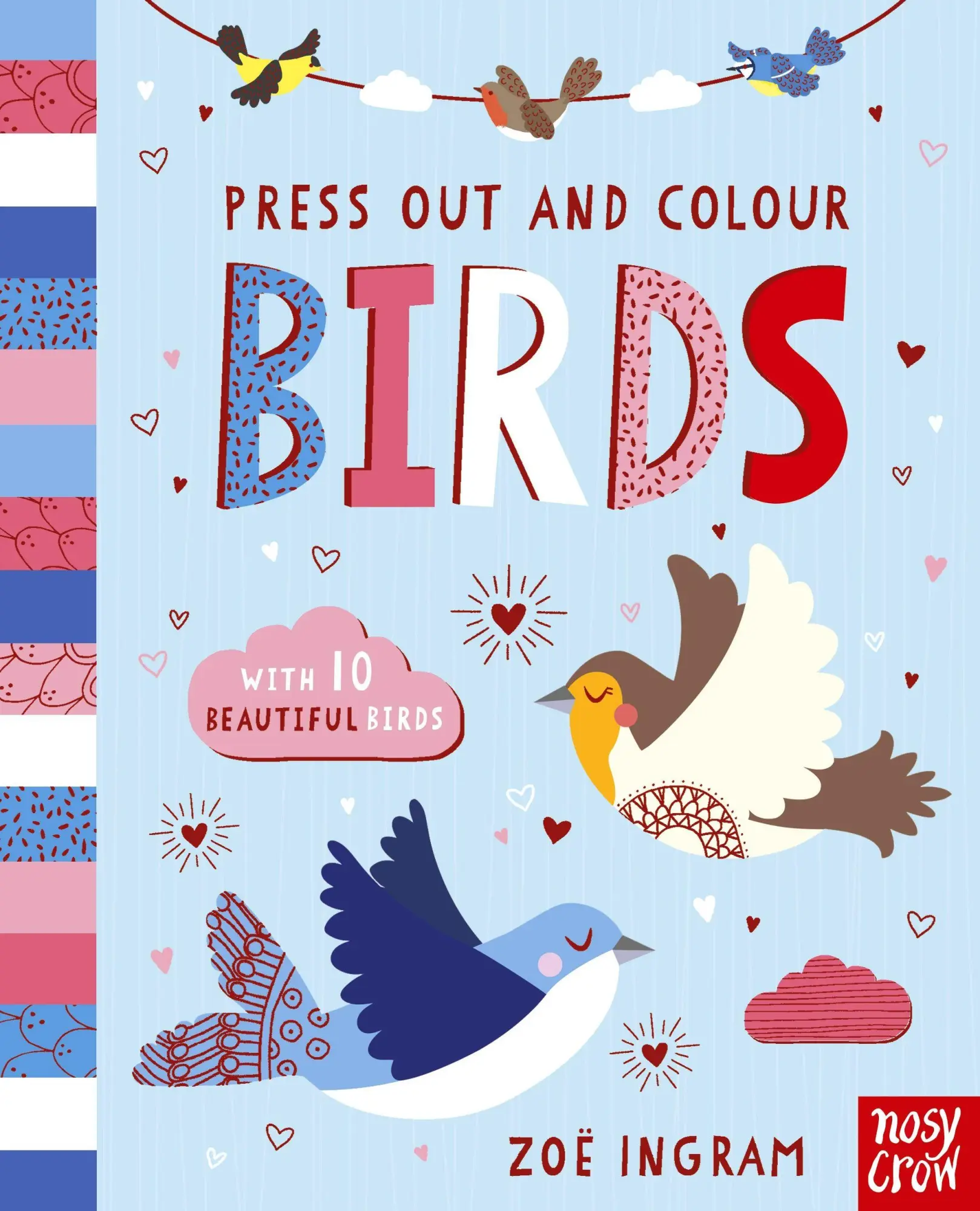Cover: 9781805138693 | Press Out and Colour: Birds | Buch | Press Out and Colour | Englisch