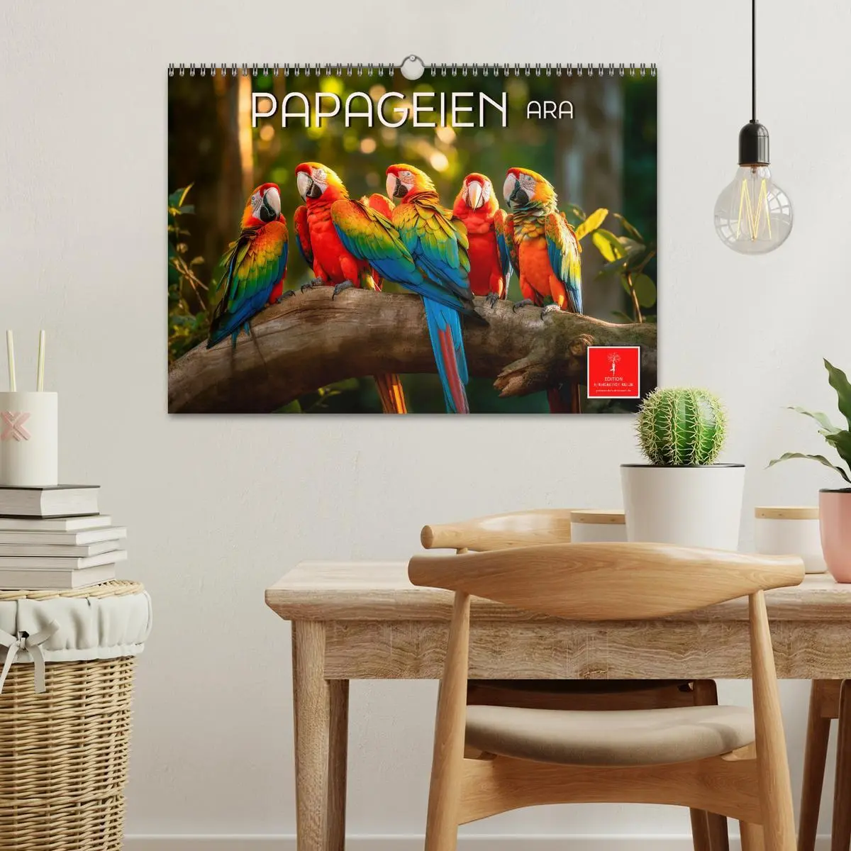 Bild: 9783457528693 | Papageien - Ara (Wandkalender 2026 DIN A3 quer), CALVENDO...