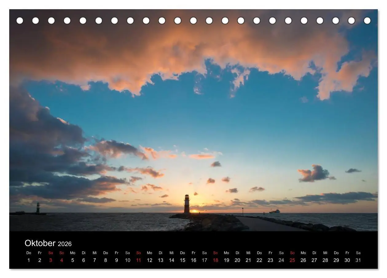 Bild: 9783516098693 | Mecklenburg - Vorpommern (Tischkalender 2026 DIN A5 quer), CALVENDO...