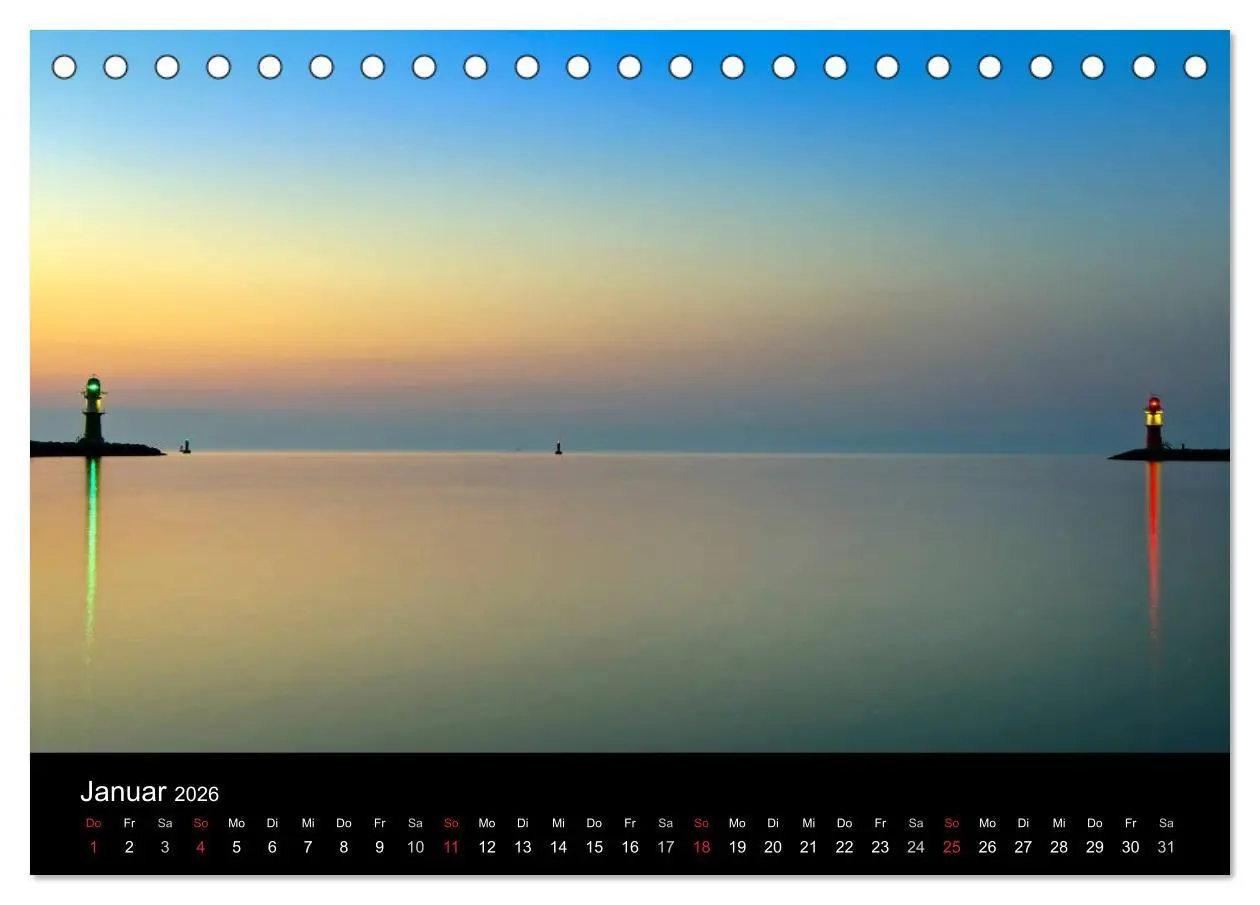 Bild: 9783516098693 | Mecklenburg - Vorpommern (Tischkalender 2026 DIN A5 quer), CALVENDO...
