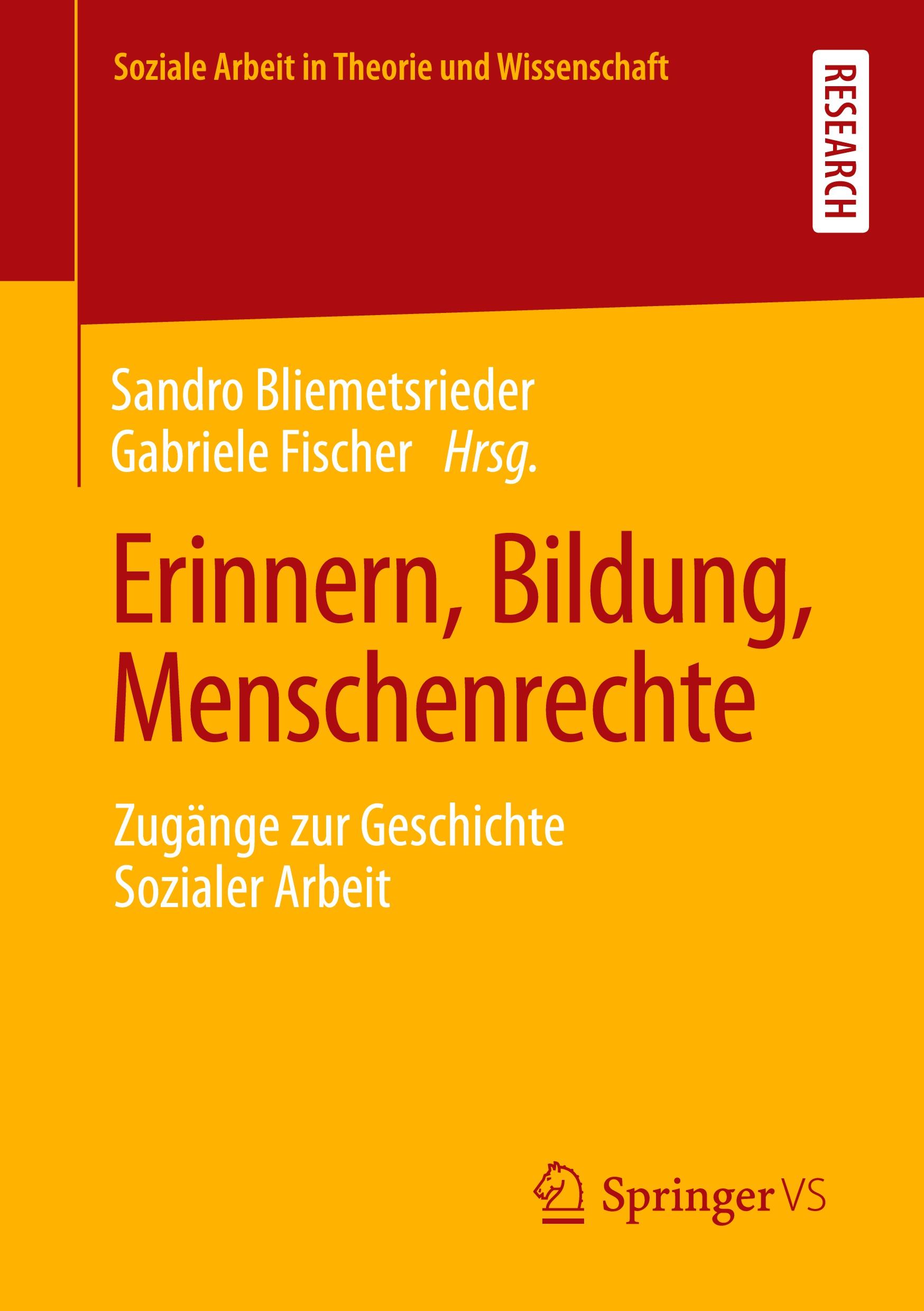 Cover: 9783658358693 | Erinnern, Bildung, Menschenrechte | Sandro Bliemetsrieder (u. a.) | IX