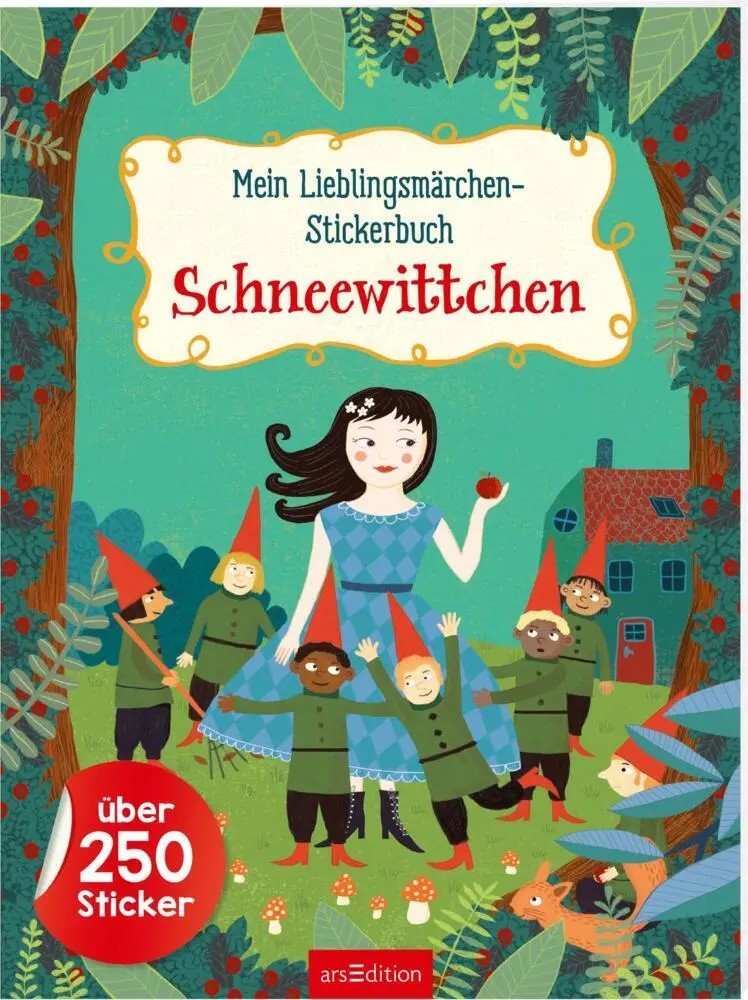Cover: 9783845848693 | Mein Lieblingsmärchen-Stickerbuch - Schneewittchen | Über 250 Sticker
