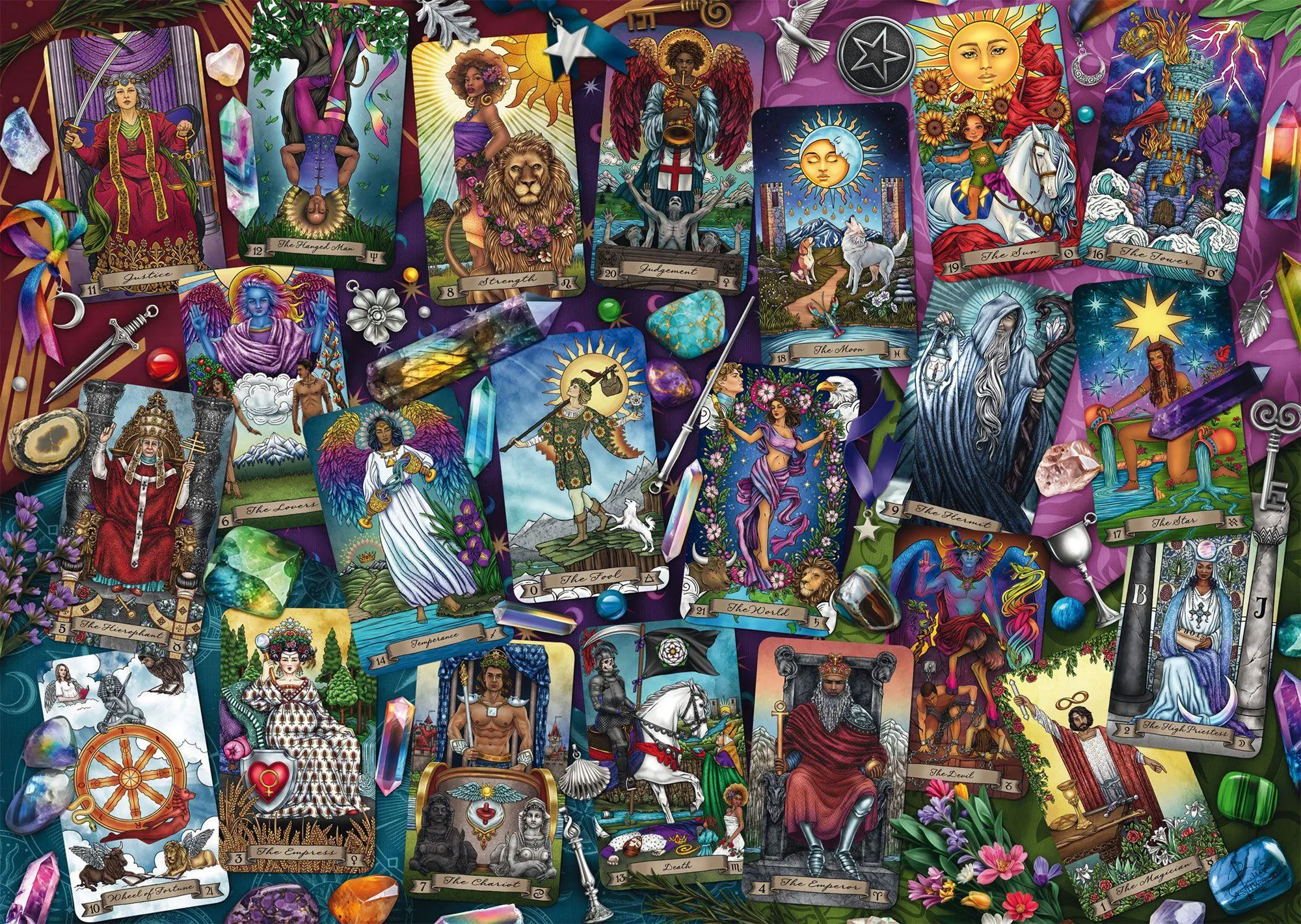 Bild: 4001504588793 | Geheimnisvolle Tarotkarten | Puzzle Standard 1000 Teile | Spiel | 2025