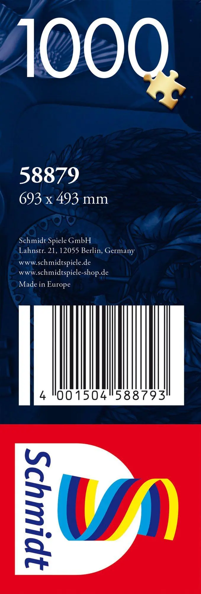 Bild: 4001504588793 | Geheimnisvolle Tarotkarten | Puzzle Standard 1000 Teile | Spiel | 2025