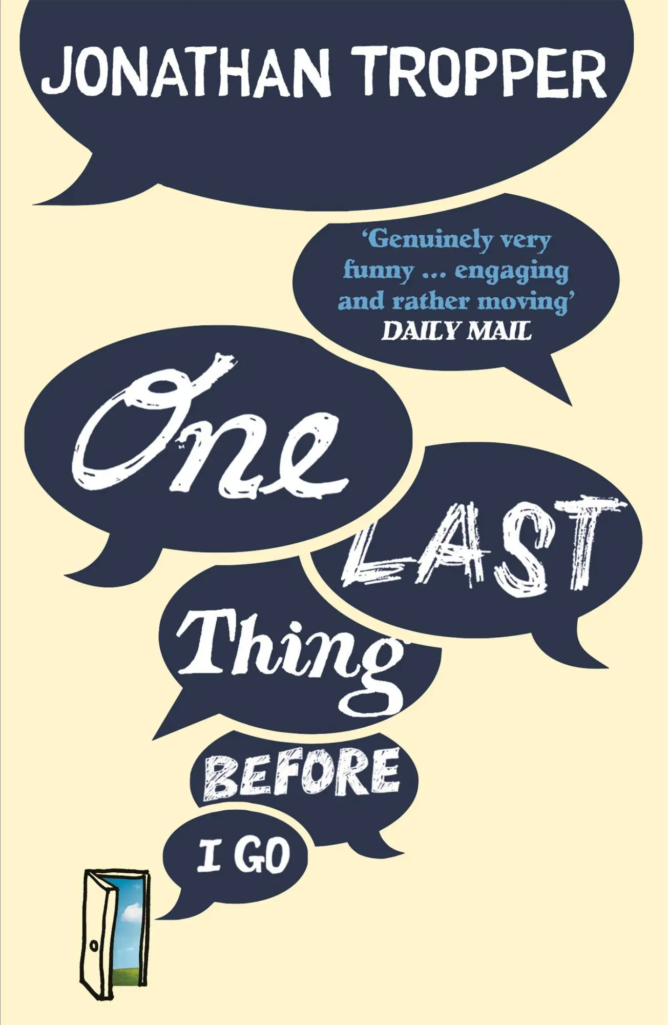 Cover: 9781409128793 | One Last Thing Before I Go | Jonathan Tropper | Taschenbuch | 343 S.