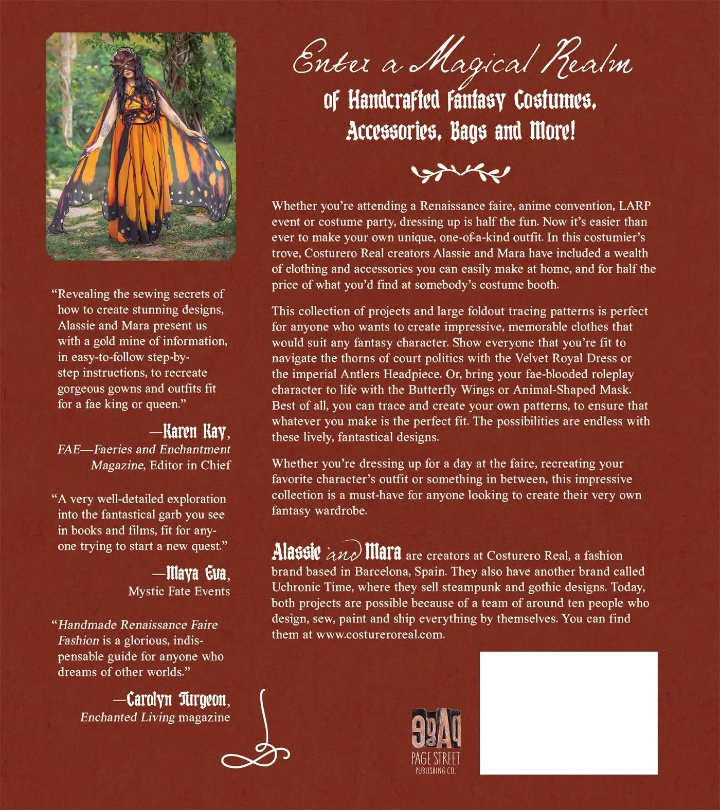 Rückseite: 9781645678793 | Handmade Renaissance Faire Fashion | Maria Anton (u. a.) | Taschenbuch