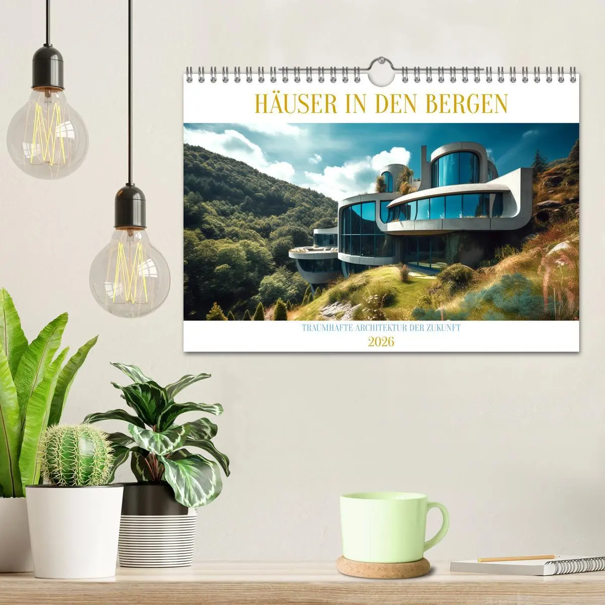 Bild: 9783457378793 | Häuser in den Bergen (Wandkalender 2026 DIN A4 quer), CALVENDO...