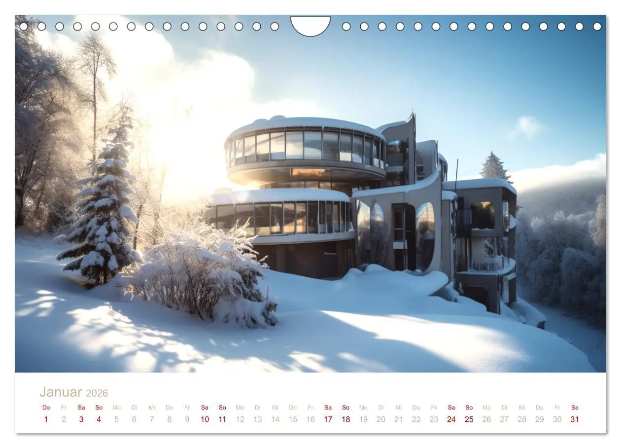 Bild: 9783457378793 | Häuser in den Bergen (Wandkalender 2026 DIN A4 quer), CALVENDO...