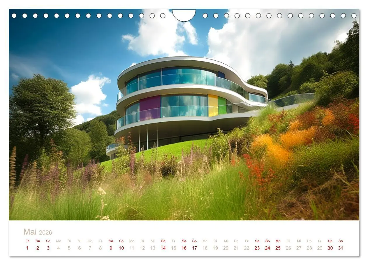 Bild: 9783457378793 | Häuser in den Bergen (Wandkalender 2026 DIN A4 quer), CALVENDO...