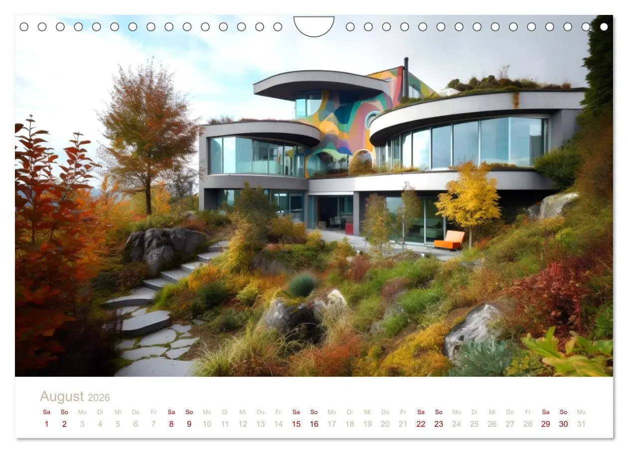 Bild: 9783457378793 | Häuser in den Bergen (Wandkalender 2026 DIN A4 quer), CALVENDO...