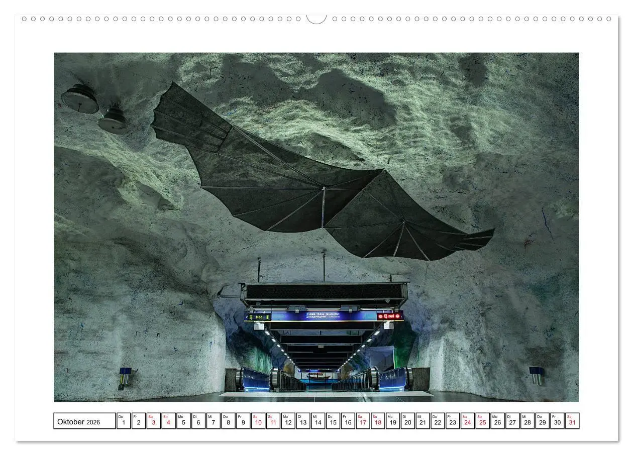 Bild: 9783457758793 | Stockholms Metrostationen - Bunte Meisterwerke im Untergrund...
