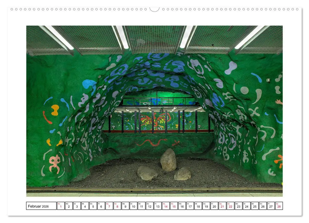 Bild: 9783457758793 | Stockholms Metrostationen - Bunte Meisterwerke im Untergrund...