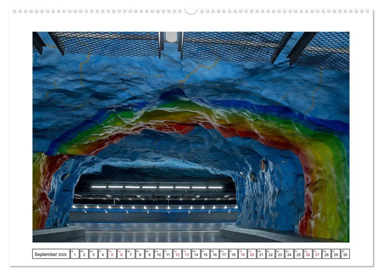 Bild: 9783457758793 | Stockholms Metrostationen - Bunte Meisterwerke im Untergrund...
