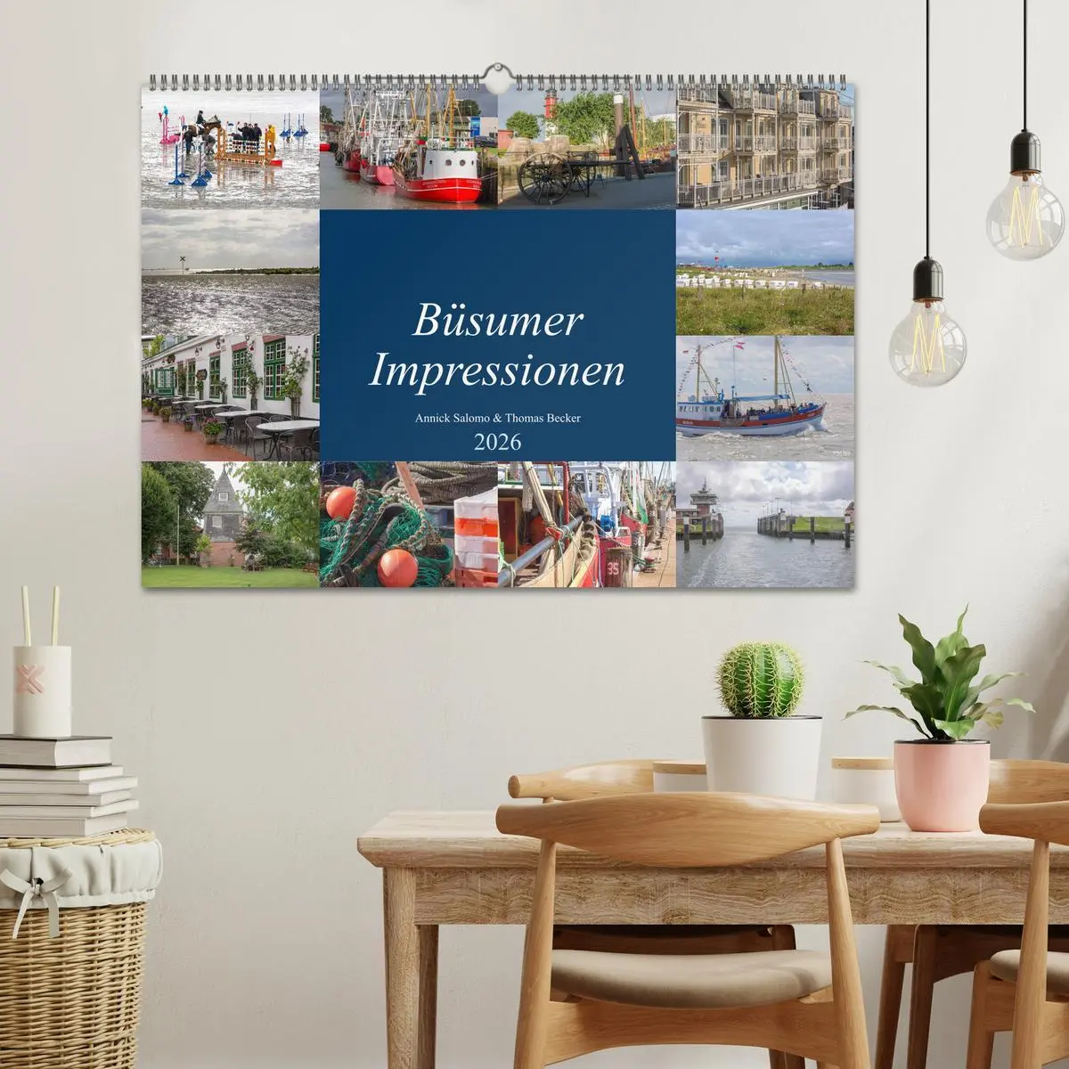 Bild: 9783457828793 | Büsumer Impressionen (Wandkalender 2026 DIN A2 quer), CALVENDO...