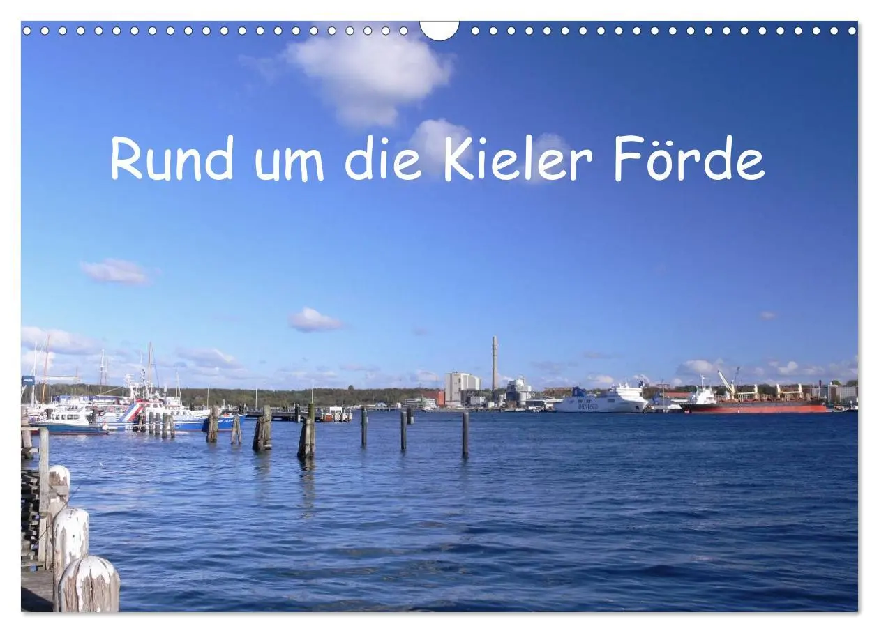 Cover: 9783516158793 | Rund um die Kieler Förde (Wandkalender 2026 DIN A3 quer), CALVENDO...