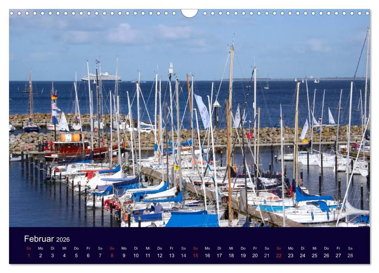 Bild: 9783516158793 | Rund um die Kieler Förde (Wandkalender 2026 DIN A3 quer), CALVENDO...
