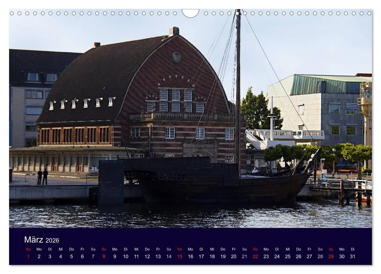 Bild: 9783516158793 | Rund um die Kieler Förde (Wandkalender 2026 DIN A3 quer), CALVENDO...