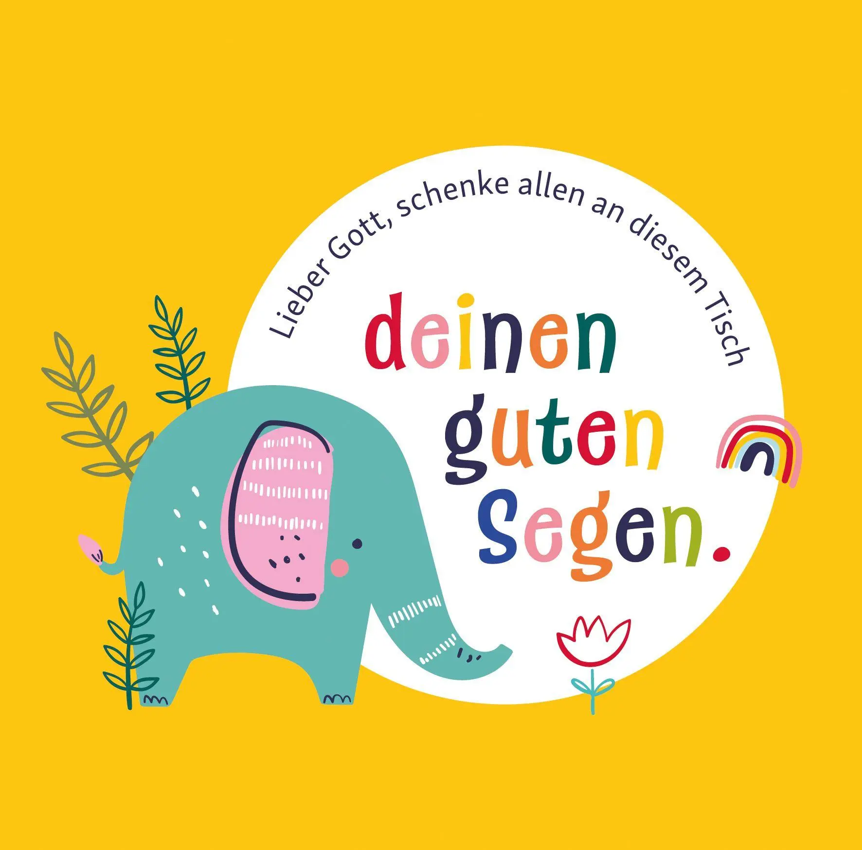Bild: 9783766638793 | Bunte Tischgebete | Mit Reimen und Ritualen | Vera Lörks | Taschenbuch