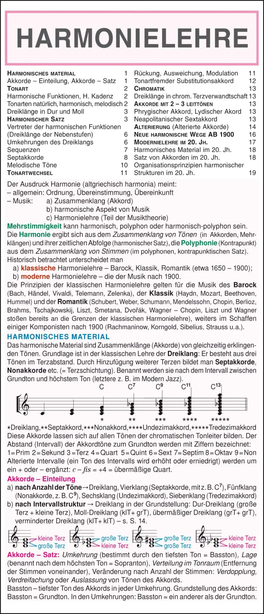 Cover: 9783804488793 | Harmonielehre | V. Tichý | Taschenbuch | 20 S. | Deutsch | 2020