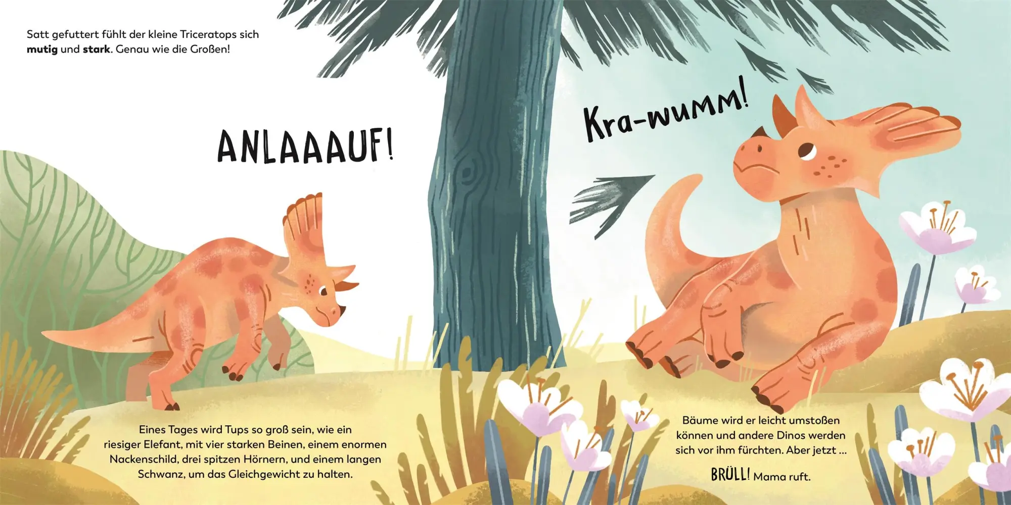 Bild: 9783831048793 | Tups, der kleine Triceratops | Elizabeth Gilbert Bedia | Buch | 32 S.