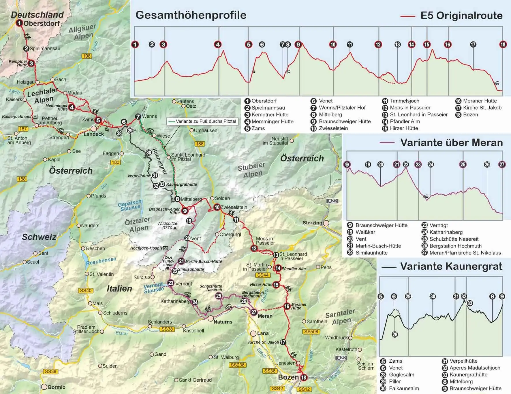 Bild: 9783866868793 | E5 Oberstdorf - Meran/Bozen | Christian K. Rupp | Taschenbuch | 288 S.