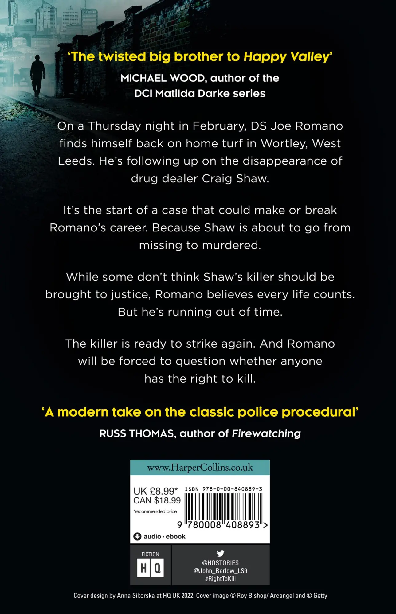 Rückseite: 9780008408893 | Right to Kill | John Barlow | Taschenbuch | Kartoniert / Broschiert