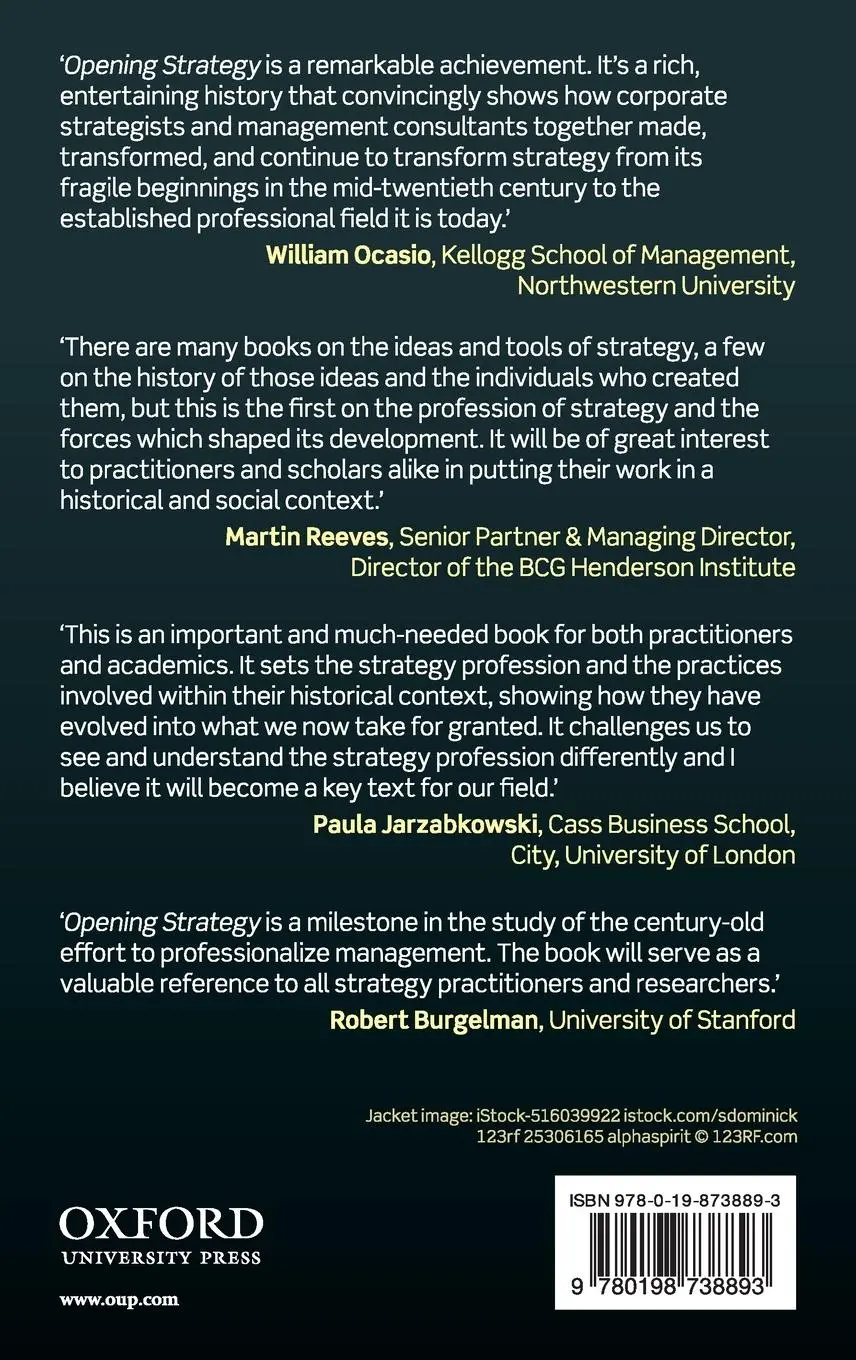 Rückseite: 9780198738893 | Opening Strategy | Richard Whittington | Buch | Gebunden | Englisch