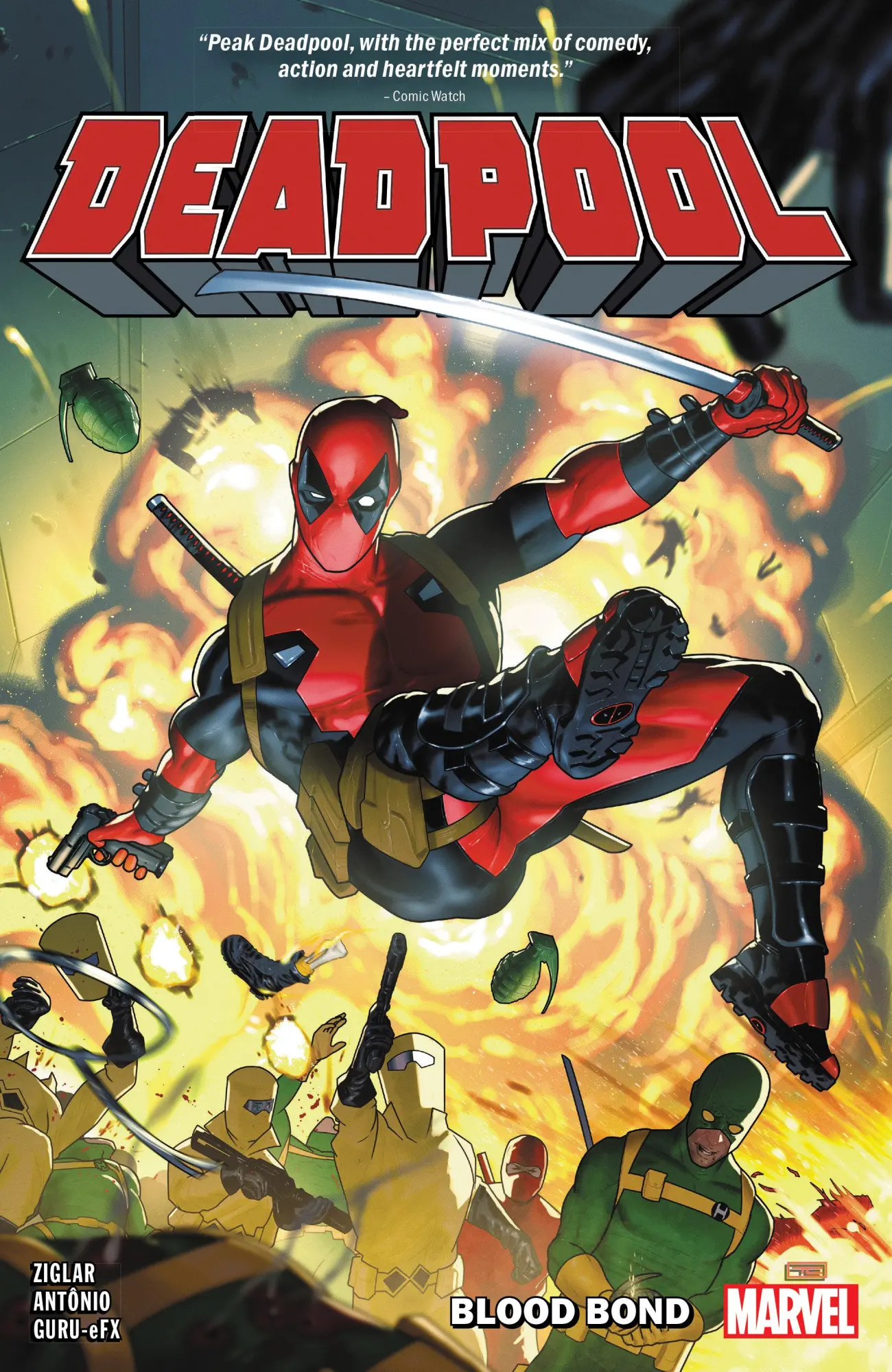 Cover: 9781302958893 | Deadpool by Cody Ziglar Vol. 1: Blood Bond | Cody Ziglar | Taschenbuch