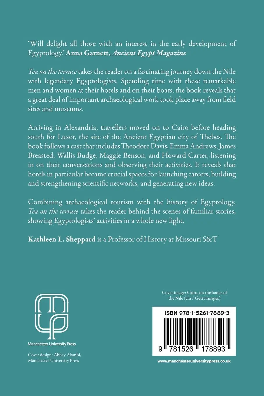 Rückseite: 9781526178893 | Tea on the terrace | Kathleen Sheppard | Taschenbuch | Englisch | 2024