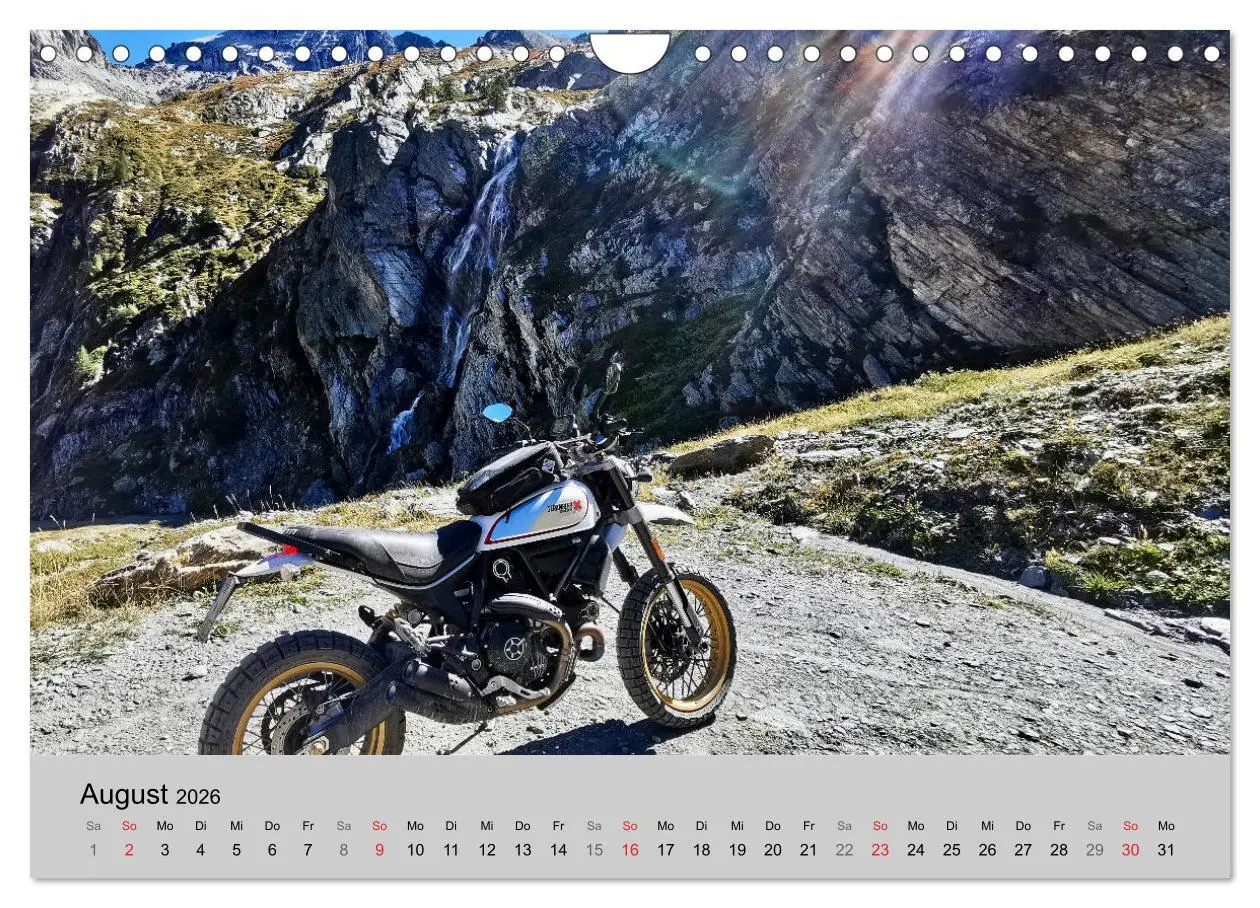 Bild: 9783457748893 | Scrambler Motorräder mit Stil (Wandkalender 2026 DIN A4 quer),...