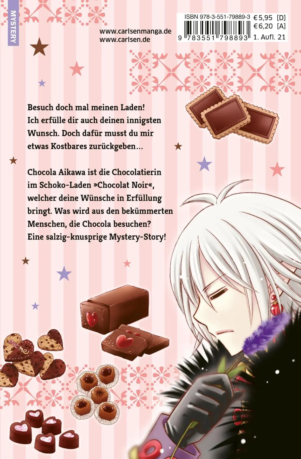 Rückseite: 9783551798893 | Die Schokohexe 19 | salty leaf Der schokosüße Mysterymanga! | Mizuho