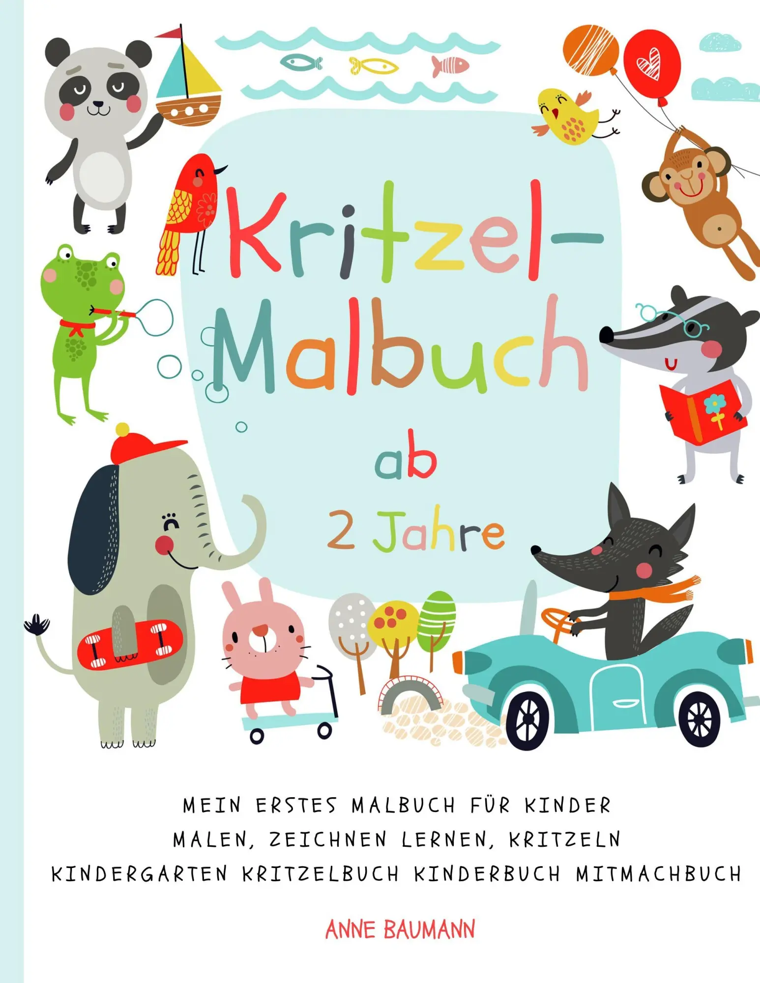 Cover: 9783746068893 | Kritzel-Malbuch ab 2 Jahre Mein erstes Malbuch für Kinder Malen,...