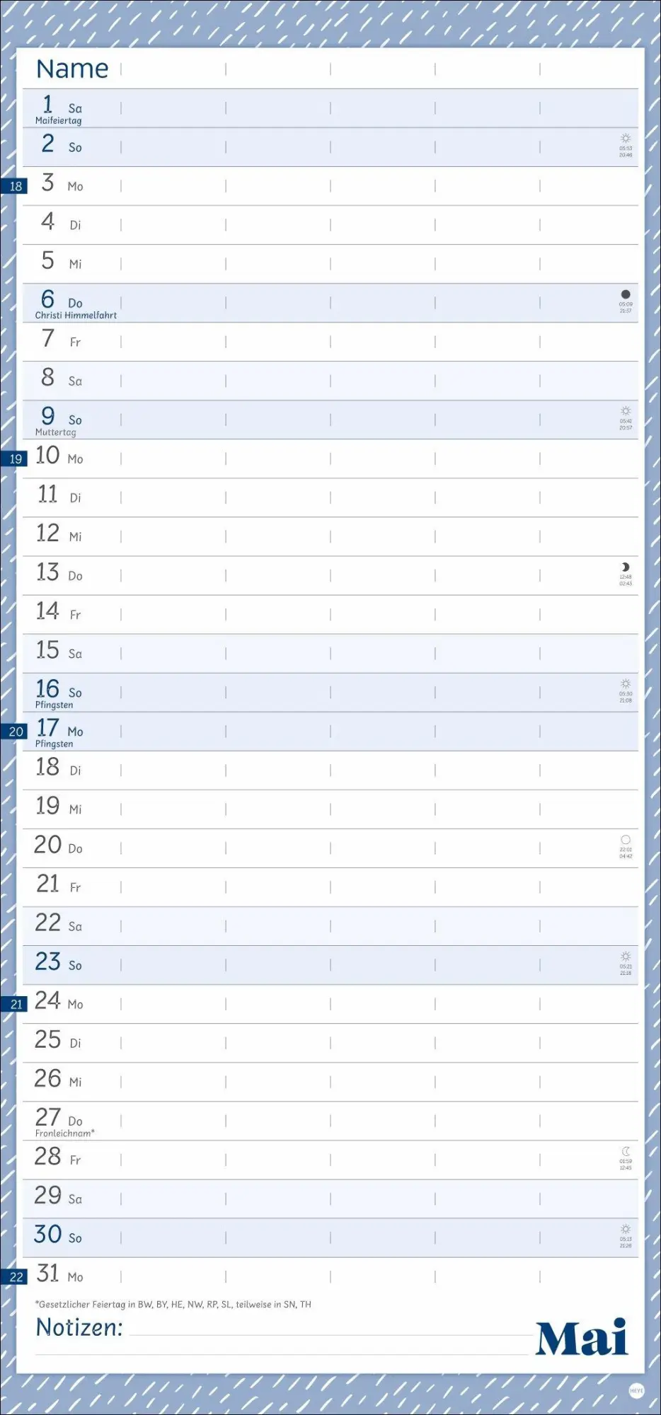 Bild: 9783756418893 | Deko-Familienplaner Happy Times 2027 | Kalender | 15 S. | Deutsch