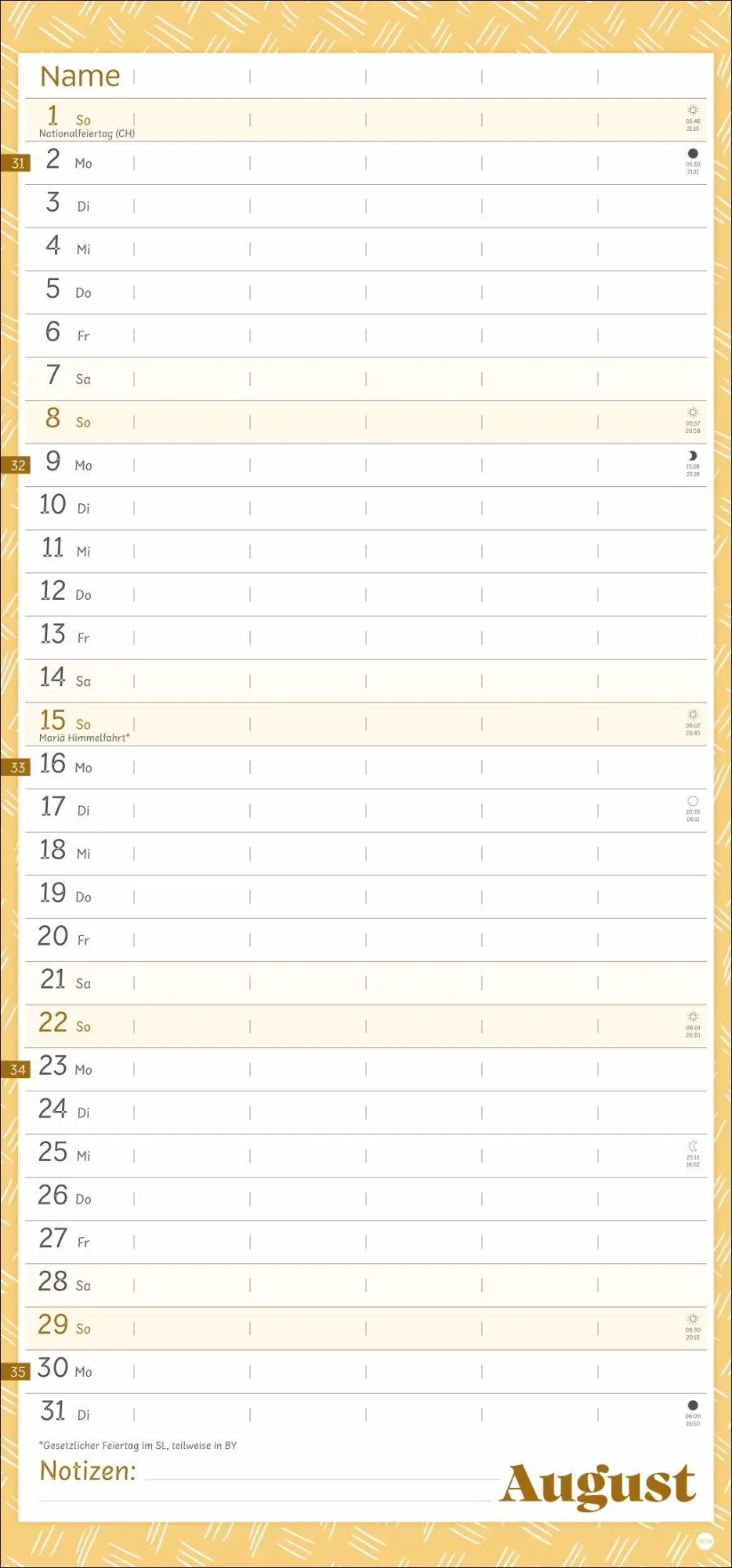Bild: 9783756418893 | Deko-Familienplaner Happy Times 2027 | Kalender | 15 S. | Deutsch