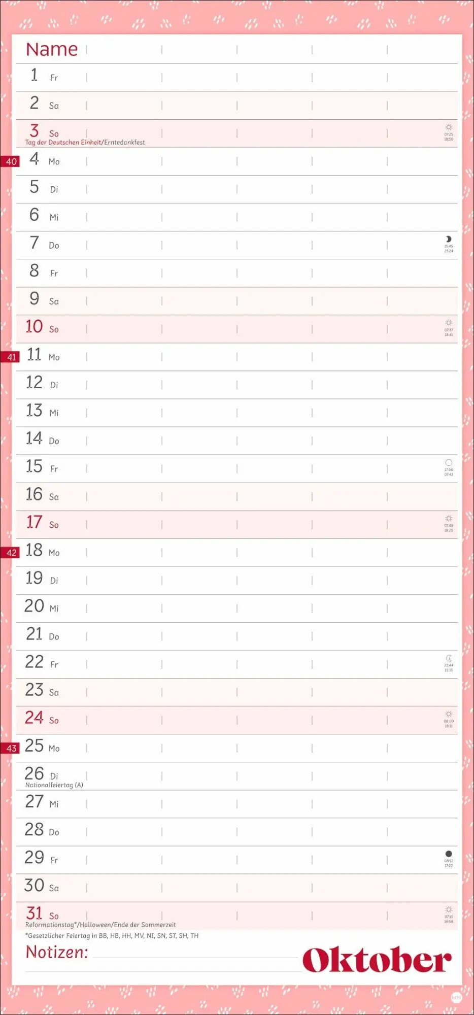 Bild: 9783756418893 | Deko-Familienplaner Happy Times 2027 | Kalender | 15 S. | Deutsch