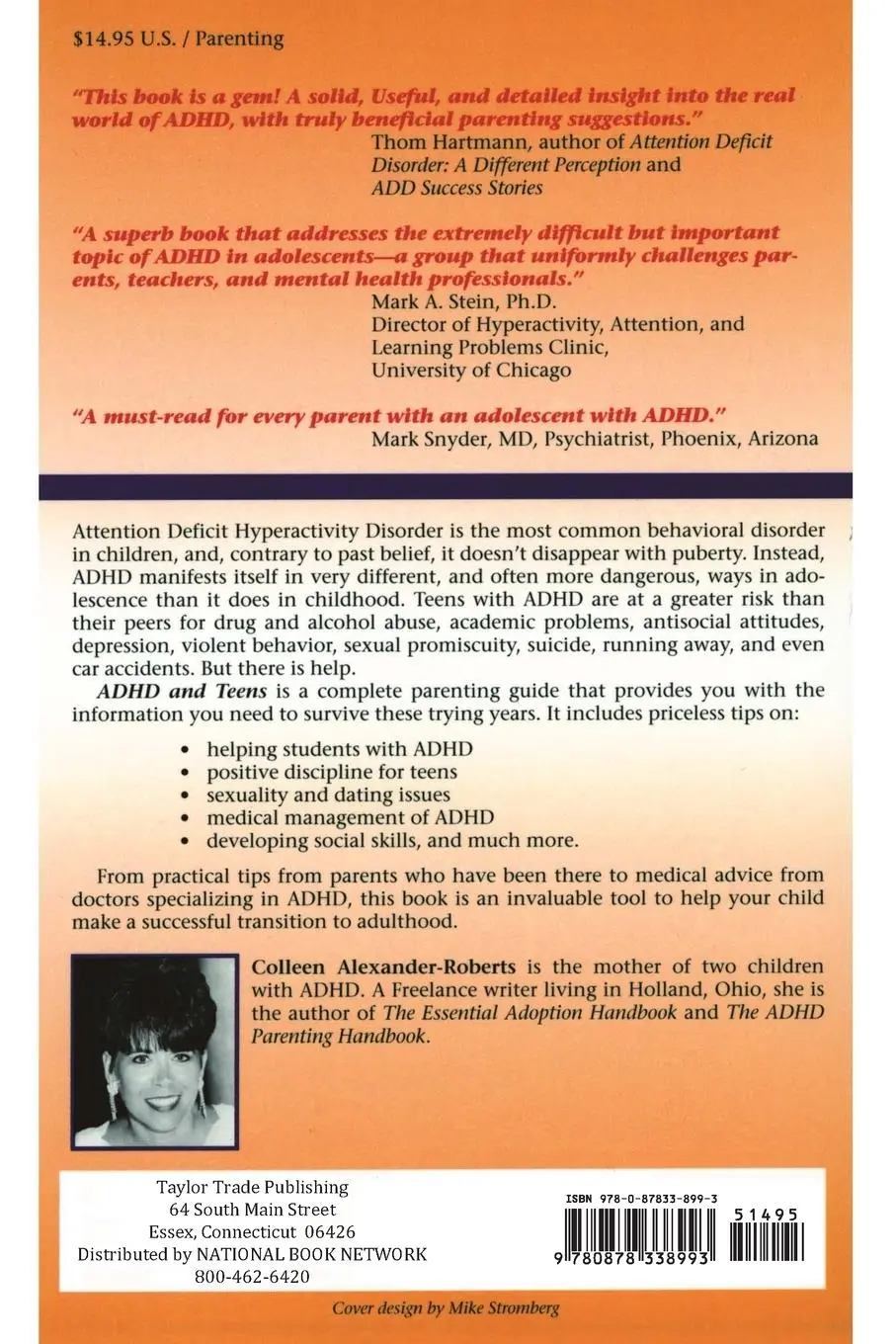 Rückseite: 9780878338993 | ADHD &amp; Teens | A Parent's Guide to Making it through the Tough Years