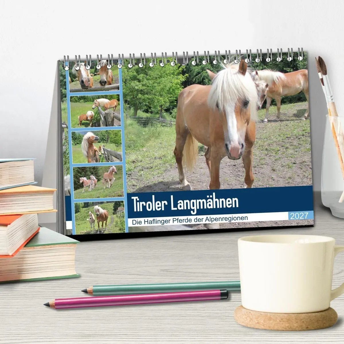 Bild: 9783569848993 | Tiroler Langmähnen (Tischkalender 2027 DIN A5 quer), CALVENDO...