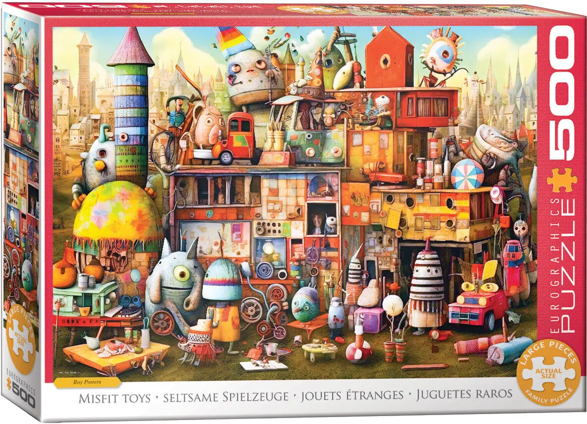 Cover: 628136659093 | Misfit Toys by Ray Powers | Spiel | In Spielebox | 6500-5909 | Deutsch