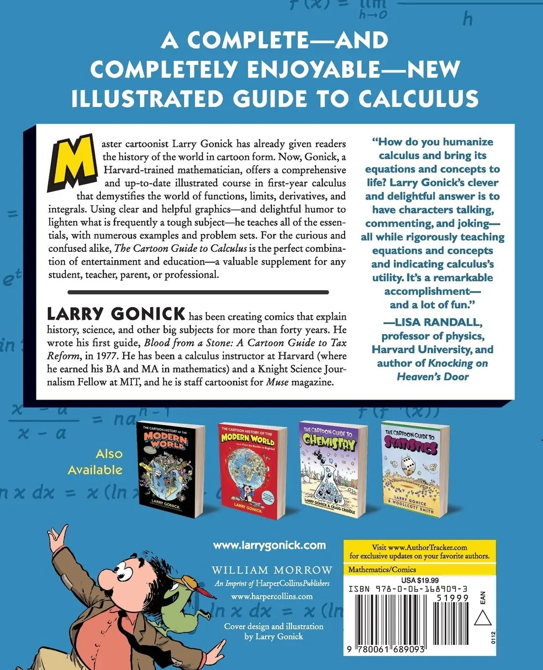 Rückseite: 9780061689093 | The Cartoon Guide to Calculus | Larry Gonick | Taschenbuch | Englisch