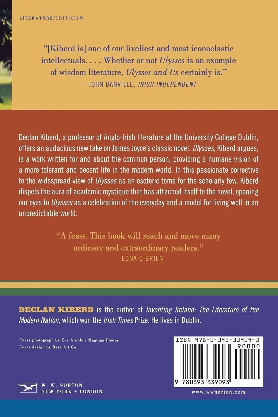 Rückseite: 9780393339093 | Ulysses and Us | The Art of Everyday Life in Joyce's Masterpiece