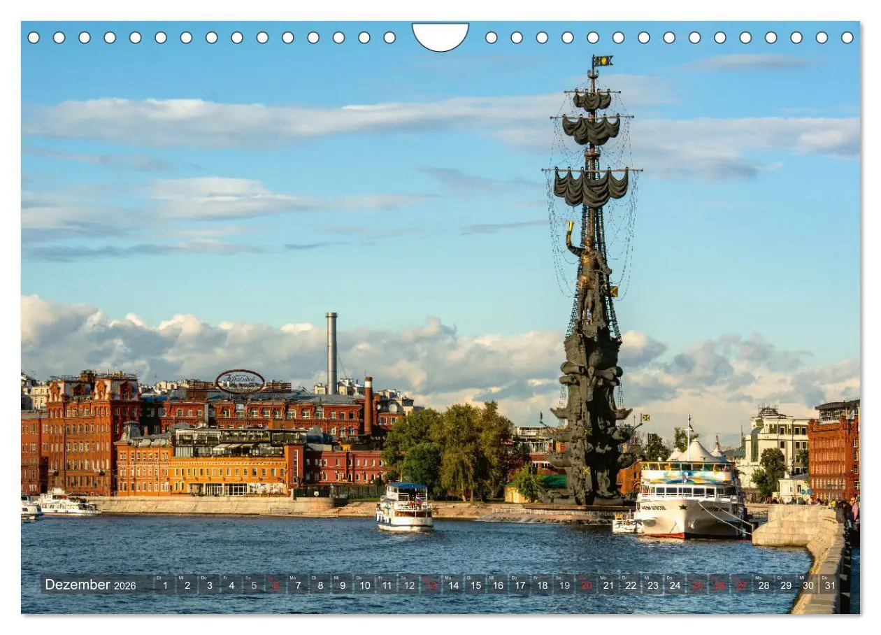 Bild: 9783457869093 | Moskauer Perspektiven (Wandkalender 2026 DIN A4 quer), CALVENDO...