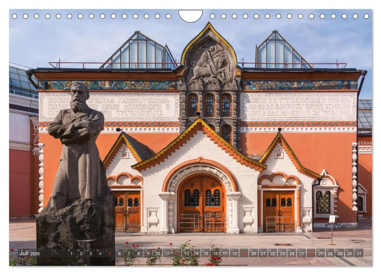 Bild: 9783457869093 | Moskauer Perspektiven (Wandkalender 2026 DIN A4 quer), CALVENDO...