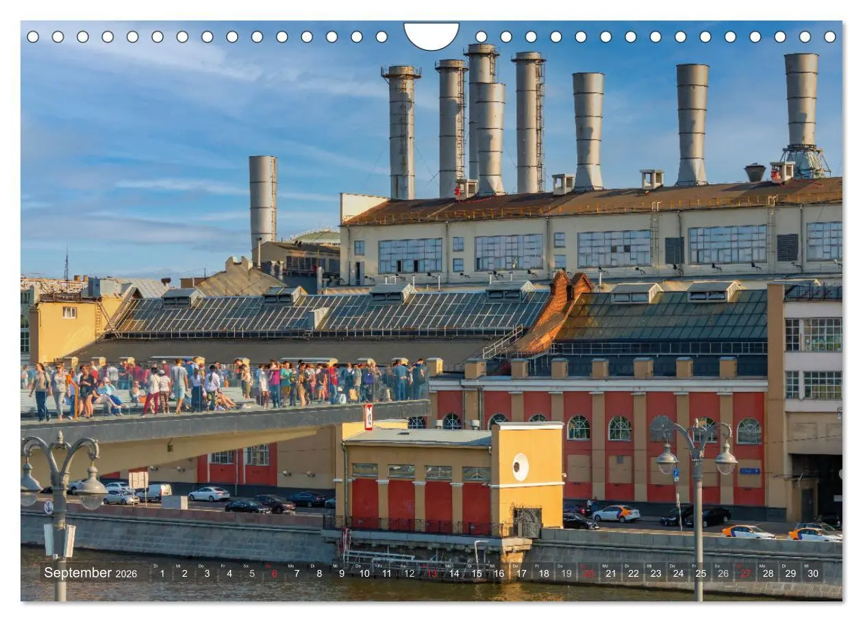 Bild: 9783457869093 | Moskauer Perspektiven (Wandkalender 2026 DIN A4 quer), CALVENDO...