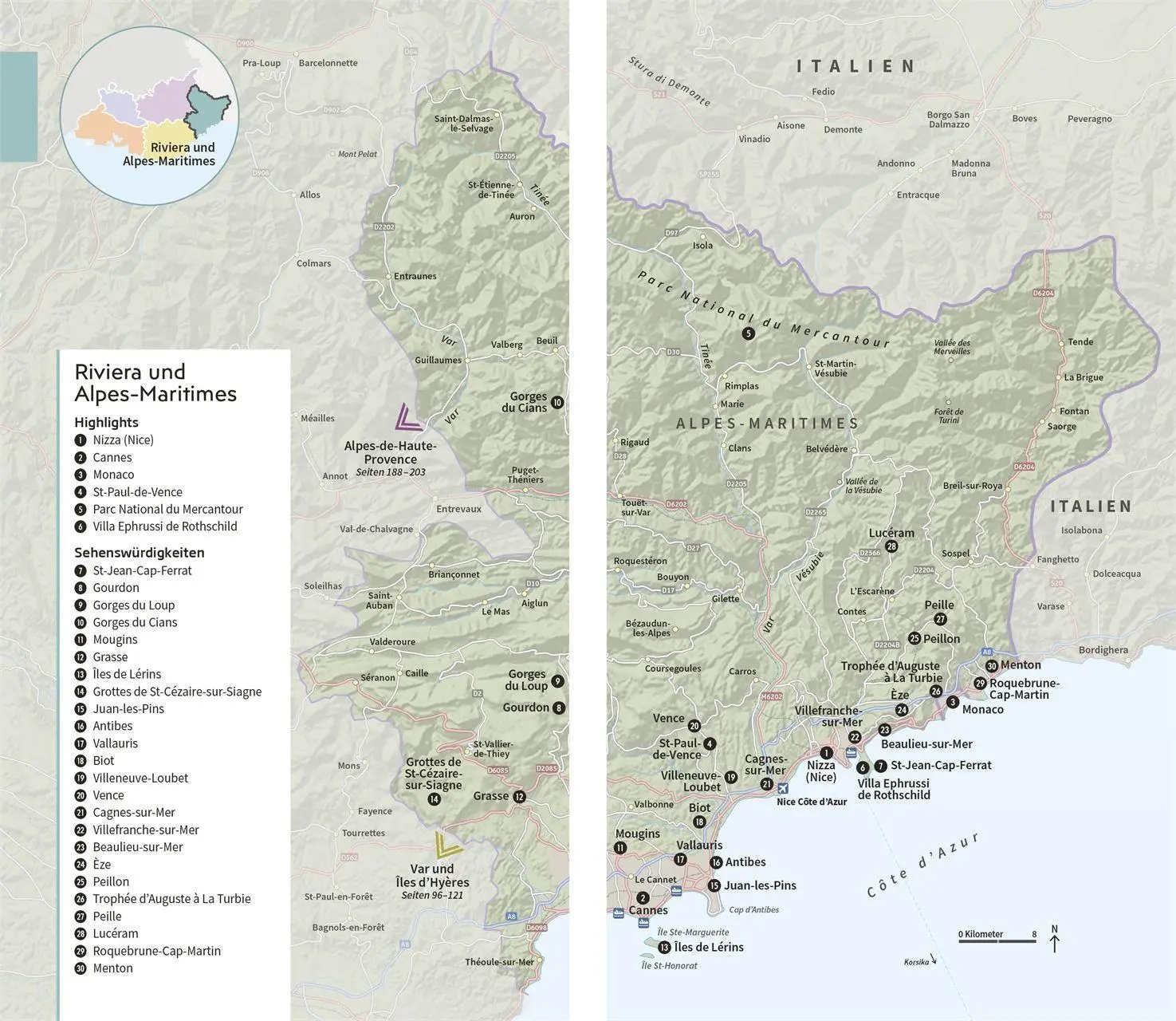 Bild: 9783734209093 | Vis-à-Vis Reiseführer Provence &amp; Côte d'Azur | DK Verlag - Reise