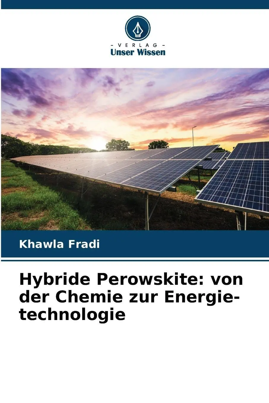 Cover: 9786630029093 | Hybride Perowskite: von der Chemie zur Energie-technologie | Fradi