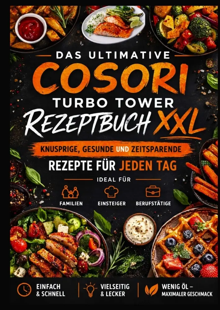 Cover: 9789403879093 | Das ultimative COSORI Turbo Tower Rezeptbuch XXL: Knusprige,...