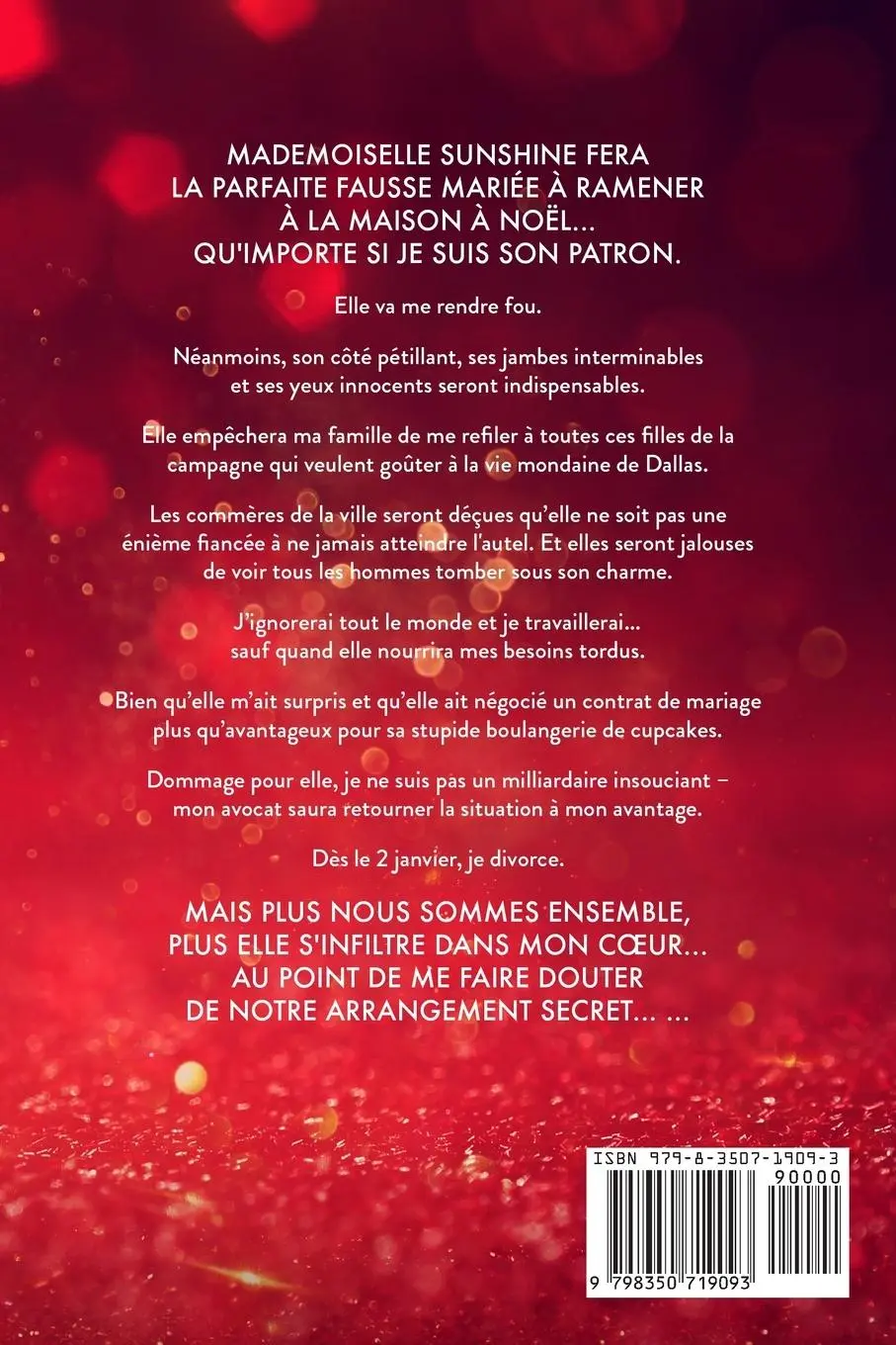 Rückseite: 9798350719093 | Canular de Noël | Faux Mariage avec un Milliardaire | Maggie Cole
