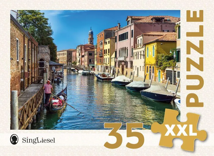 Cover: 4280000809193 | Demenz-Puzzle: Venedig. Das Demenz-Puzzle-Spiel mit 35...