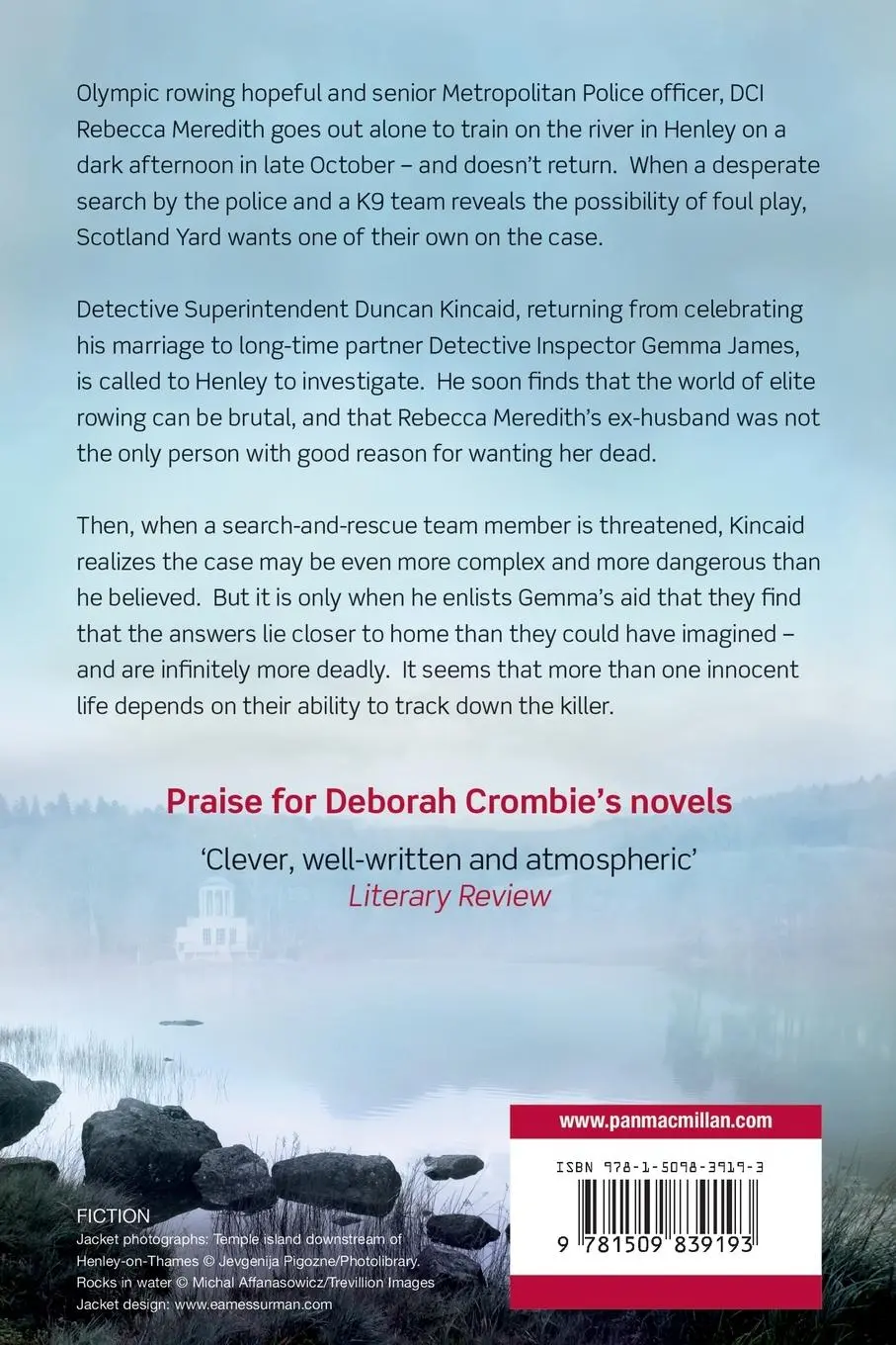 Rückseite: 9781509839193 | No Mark Upon Her | Deborah Crombie | Taschenbuch | Englisch | 2016